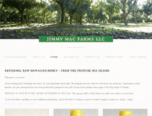 Tablet Screenshot of jimmymacfarms.com